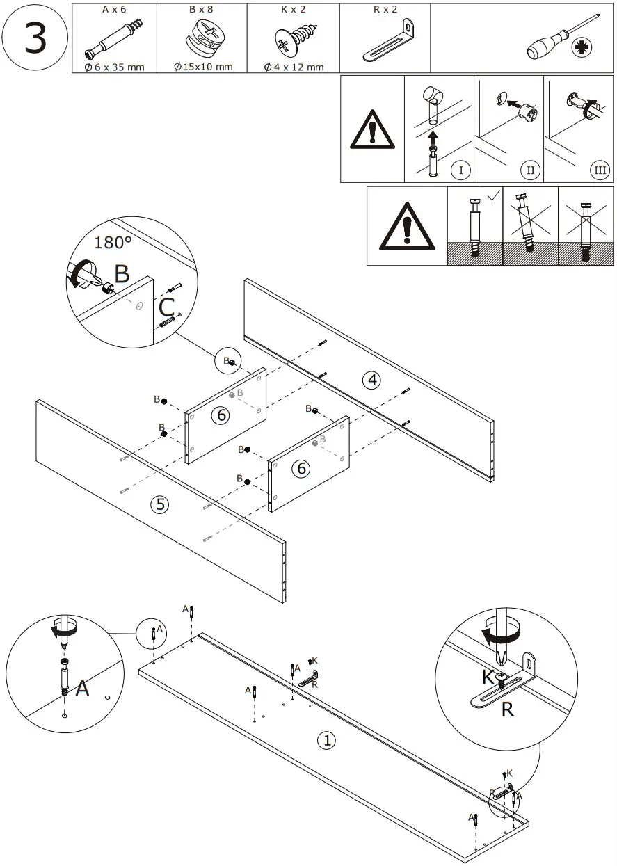 FUFU GAGA WFKF210049 20 Pair White Composite Shoe Cabinet - FIGURE 5