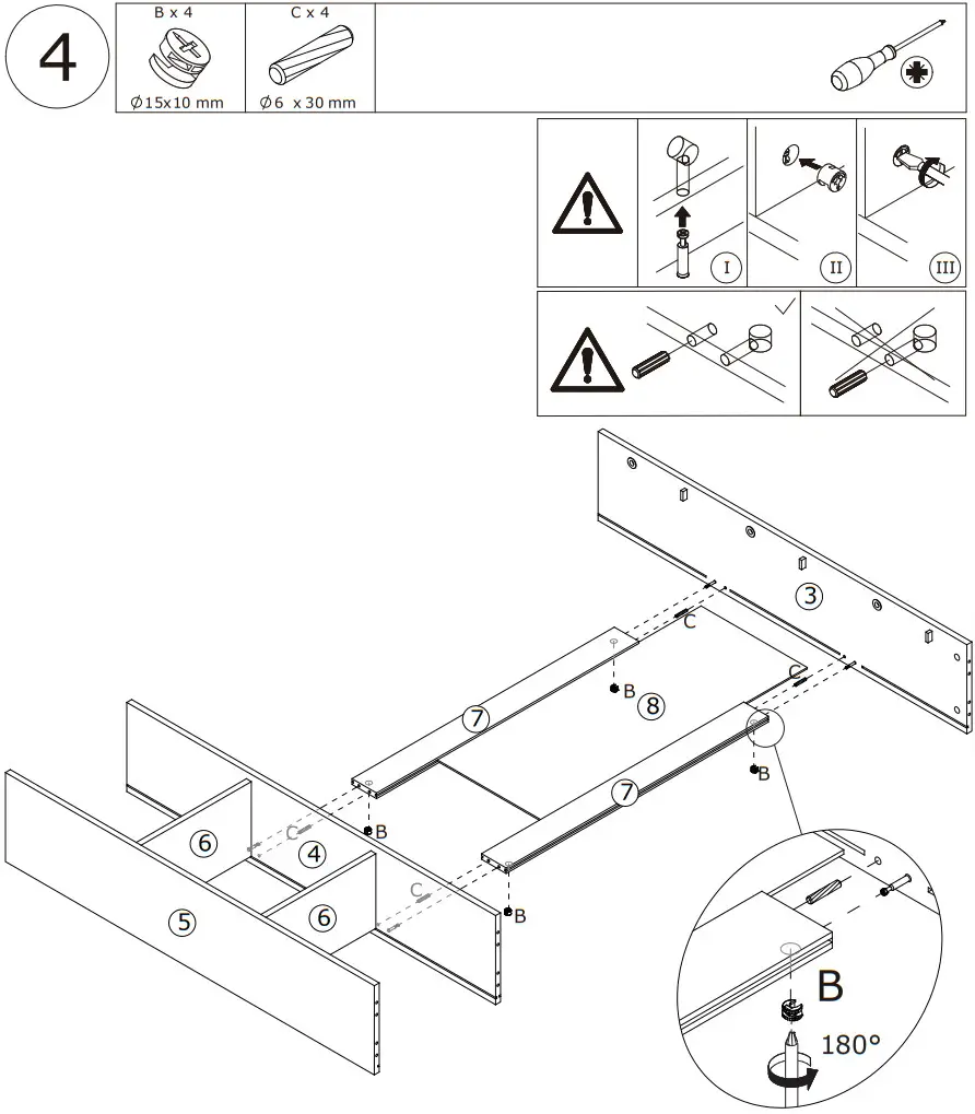 FUFU GAGA WFKF210049 20 Pair White Composite Shoe Cabinet - FIGURE 6