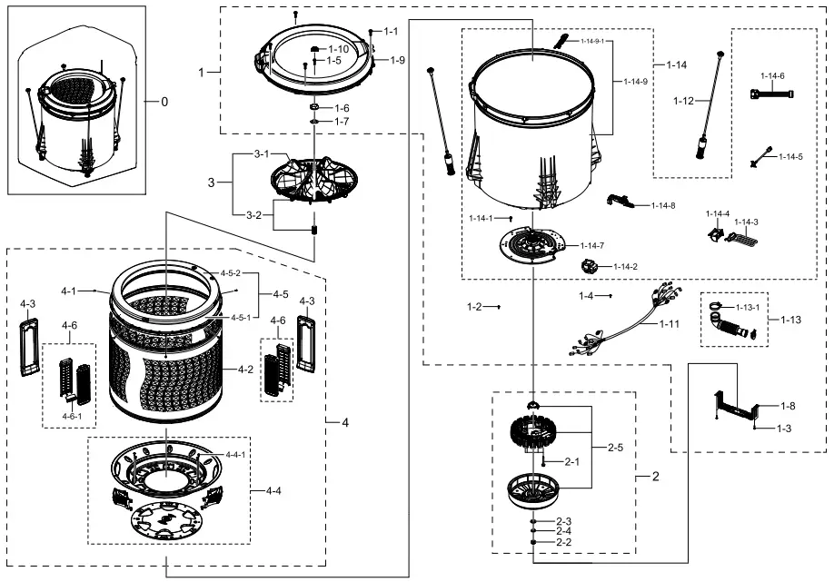 Assy Tub Parts