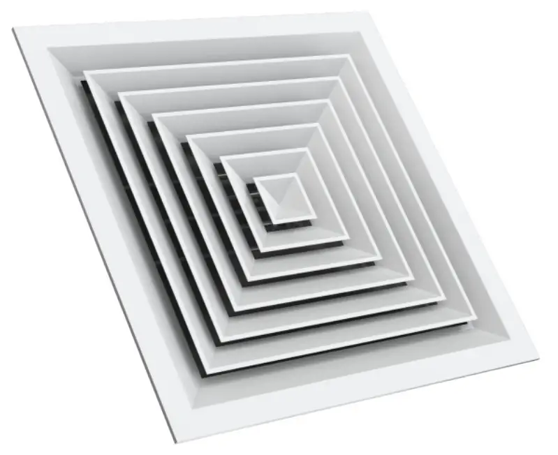 systemair KVADRA-150 Ceiling Installation Exhaust Diffuser