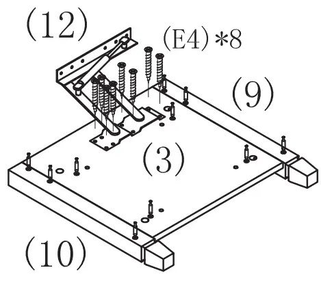 ANGELES HOME 8CK-65HW716WH 41 Inch L White Rectangle Wood Lift Top Coffee Table - 13