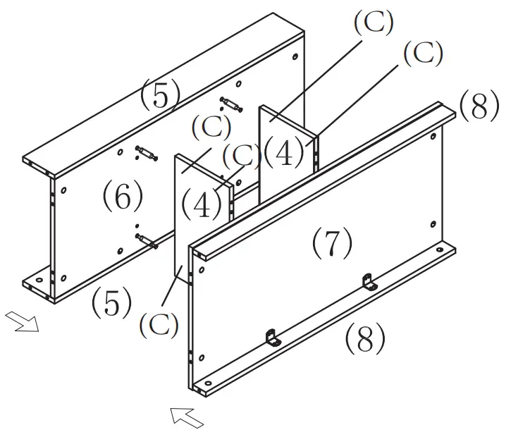 ANGELES HOME 8CK-65HW716WH 41 Inch L White Rectangle Wood Lift Top Coffee Table - 16