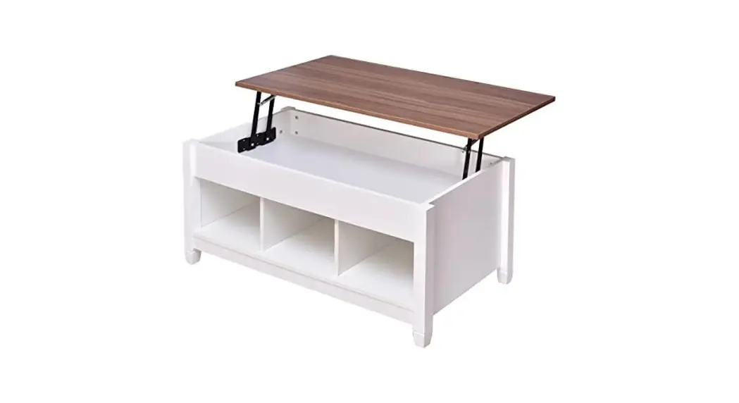 Angeles Home 8ck-65hw716wh 41 Inch L White Rectangle Wood Lift Top Coffee Table Instructions