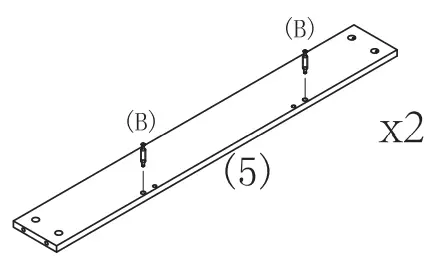 ANGELES HOME 8CK-65HW716WH 41 Inch L White Rectangle Wood Lift Top Coffee Table - step4