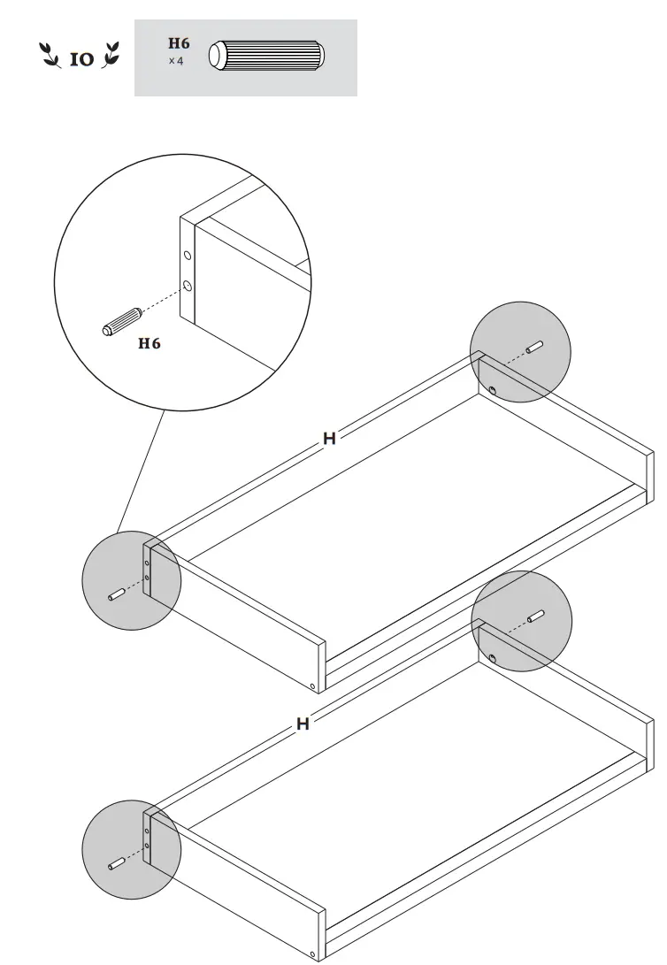 MILLION DOLLAR BABY Classic M23302 Nantucket Changing Table - fig 14