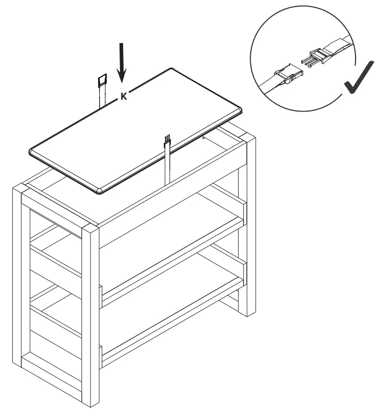 MILLION DOLLAR BABY Classic M23302 Nantucket Changing Table - fig 21