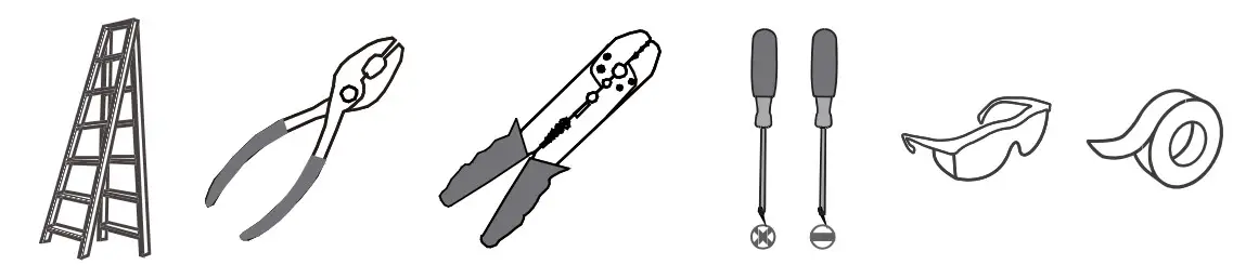 QUOIZEL QSF5595AWN and QSF5595WA Alexa Semi Flush Mount Aged Walnut - tools