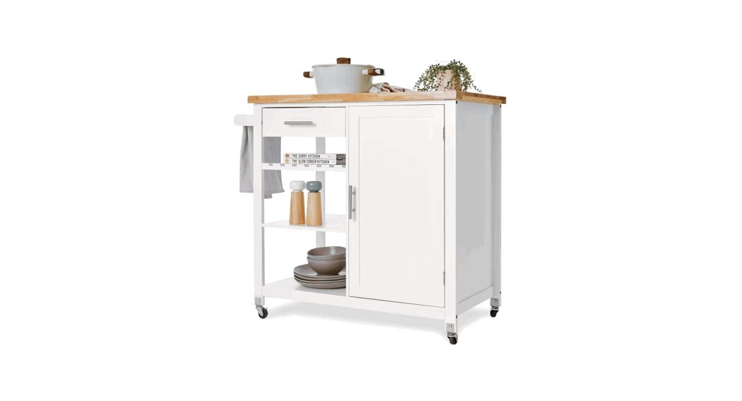 Kmart 43150861 Large White Cupboard Trolley Instruction Manual Kmart 43150861 Large White Cupboard Trolley Instruction Manual