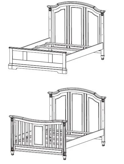 evolur-ADELE-5-in-1-Convertible-Crib-in-Creme-Brulee-10