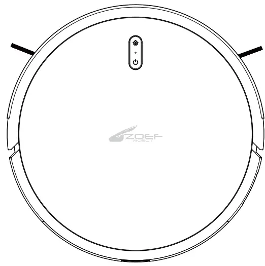 ZOEF ROBOT AS20Z NL V3 Anna Robotic Vacuum Cleaner -