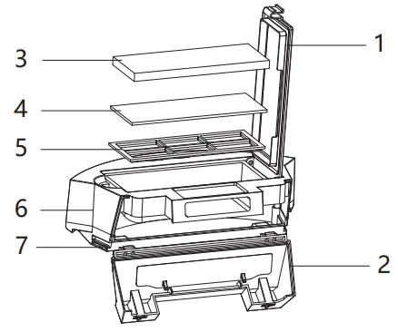 ZOEF ROBOT AS20Z NL V3 Anna Robotic Vacuum Cleaner -Dust Bin