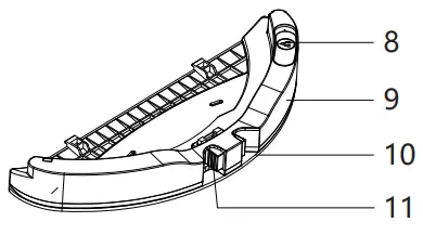 ZOEF ROBOT AS20Z NL V3 Anna Robotic Vacuum Cleaner -Water Tank