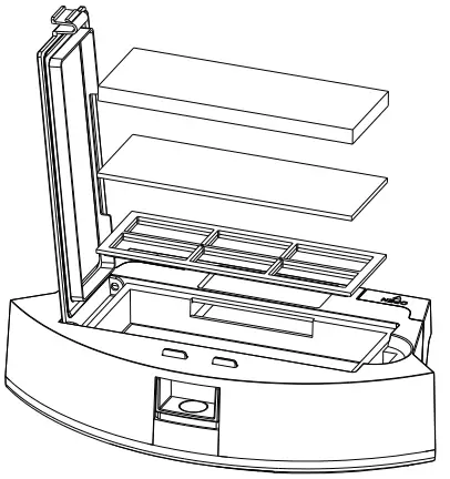 ZOEF ROBOT AS20Z NL V3 Anna Robotic Vacuum Cleaner -dust bin&Filter5