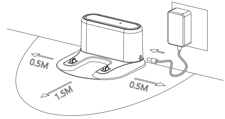 ZOEF ROBOT AS20Z NL V3 Anna Robotic Vacuum Cleaner -the Power Supply