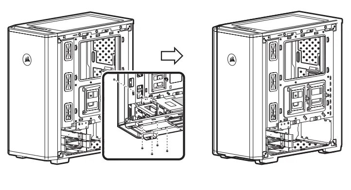 CORSAIR 175R Mid-Tower Gaming Case - FIGURE 10