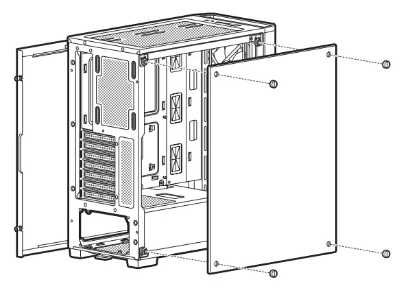 CORSAIR 175R Mid-Tower Gaming Case - FIGURE 3