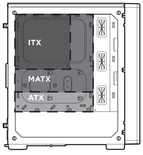 CORSAIR 175R Mid-Tower Gaming Case - FIGURE 4