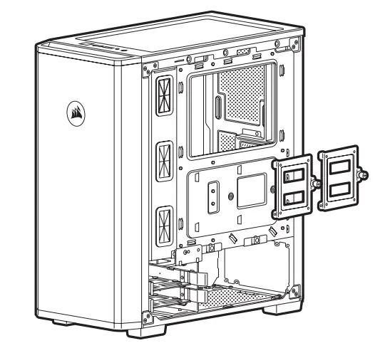 CORSAIR 175R Mid-Tower Gaming Case - FIGURE 6