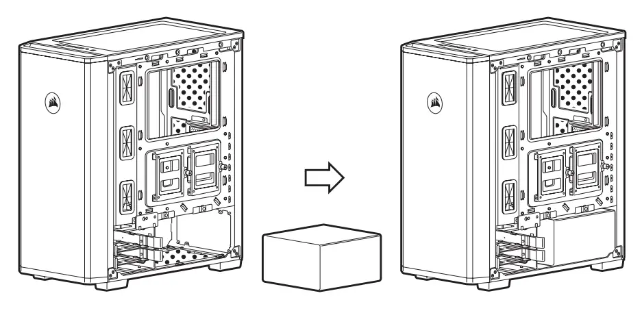 CORSAIR 175R Mid-Tower Gaming Case - FIGURE 7