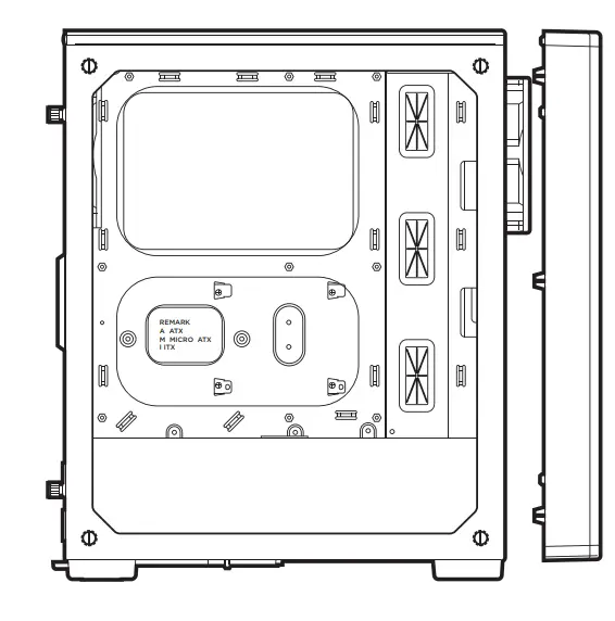 CORSAIR 175R Mid-Tower Gaming Case - FIGURE 9