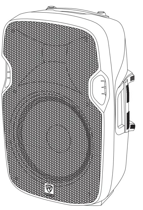 ROCKVILLE BPA12 12 Active DJ PA Speaker with Bluetooth