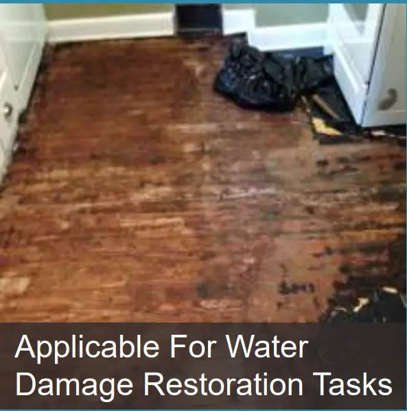 Water Damage Restoration Tasks