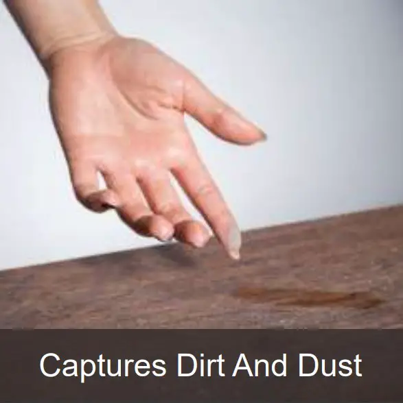 Captures Dirt And Dust