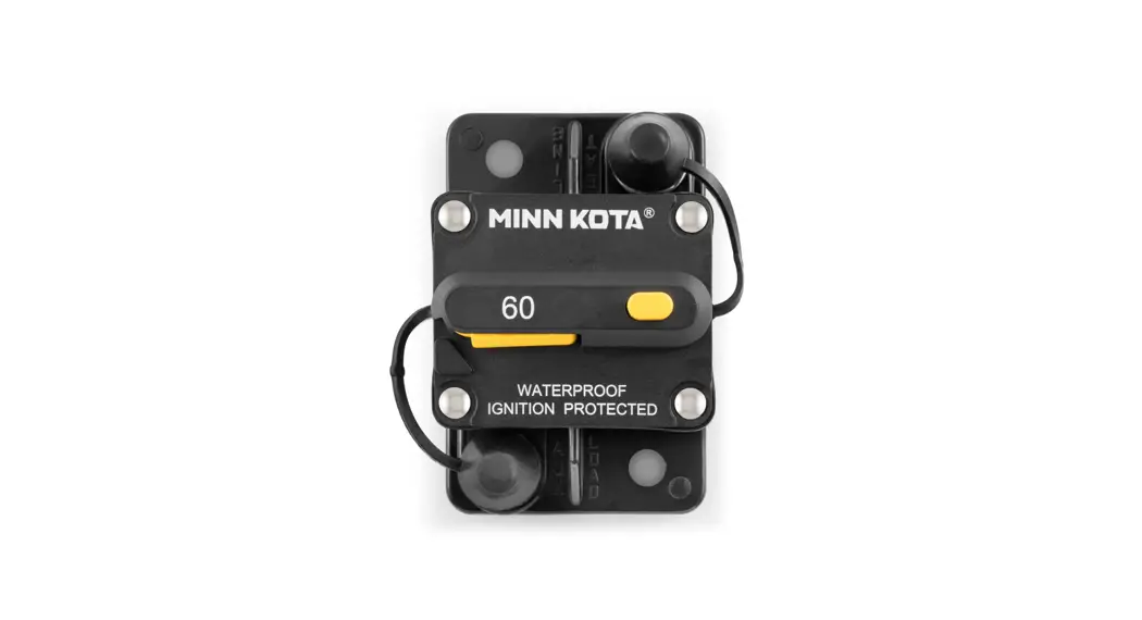 Minn Kota Mkr-27 60a Circuit Breaker Instruction Manual Minn Kota Mkr-27 60a Circuit Breaker Instruction Manual