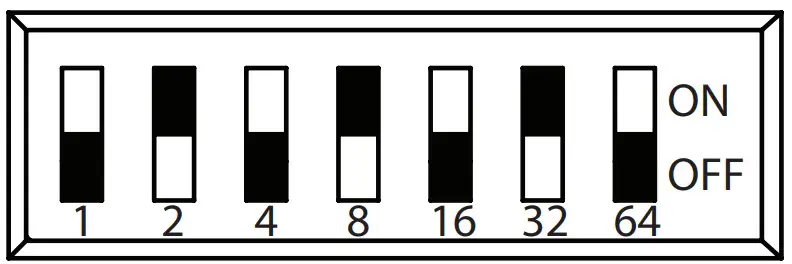 PAD Protocol Dip Switch Settings