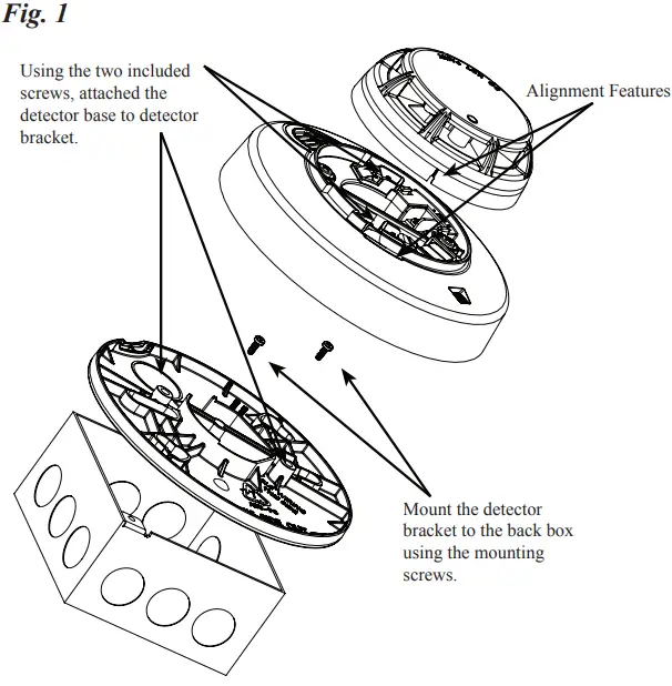 Detector Base Mounting