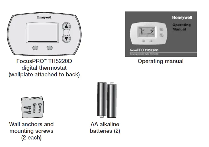 Honeywell-TH5220D Non-Programmable-Digital-Thermostat-FIG- (4)