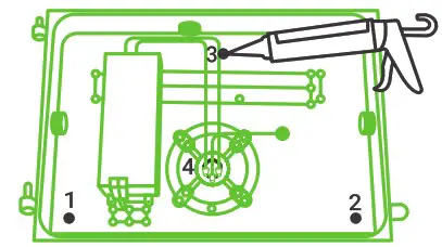 SUNCO LIGHTING WP 120W 5K 1PK 120W Wall Pack - EASY INSTALLATION 12
