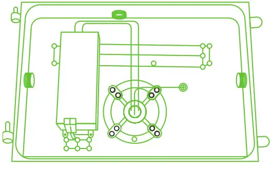 SUNCO LIGHTING WP 120W 5K 1PK 120W Wall Pack - J BOX COMPATIBILITY