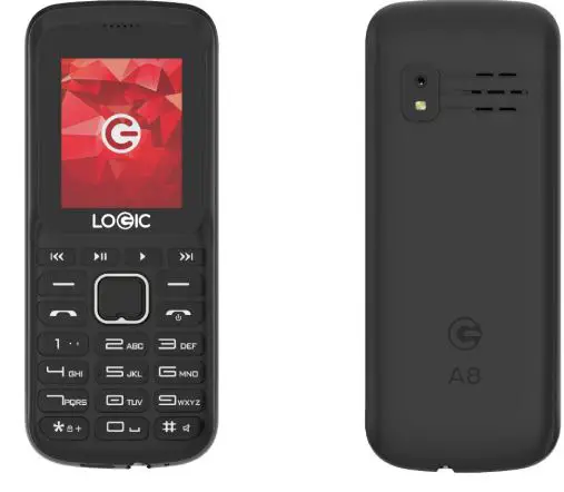 LOGIC A8 2G Bar Phone-fig1