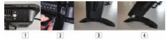 Princess Smart Glass Panel Heater - Foot assembly INSTALLATION