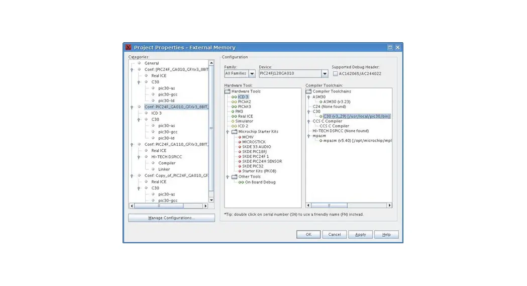 Microchip Mplab Xc8 C Compiler Development Software Owner's Manual
