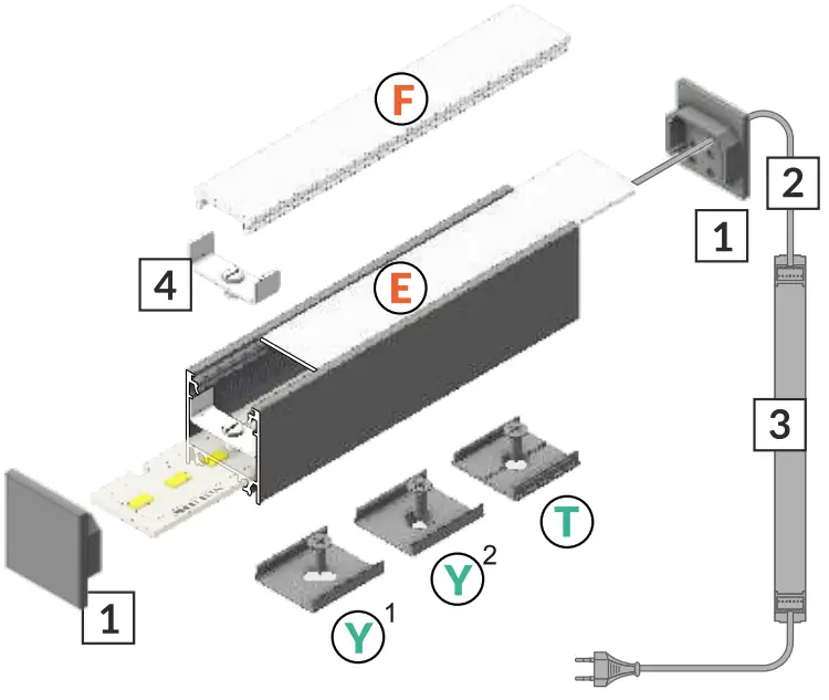 Topmet LINEA20 LED Aluminum Profile - Overview