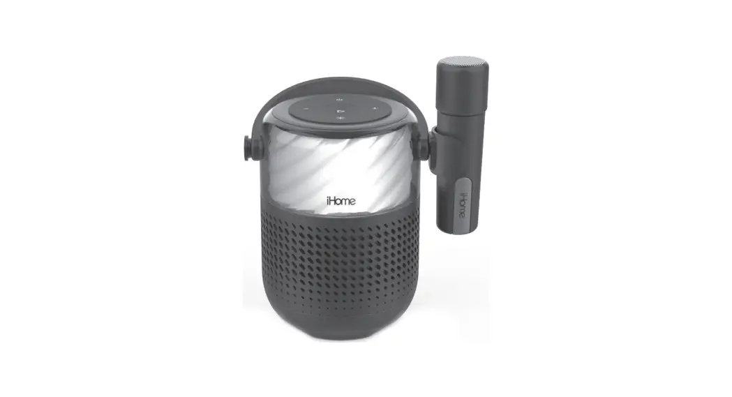 Ihome Ikbt70b-exv23 Portable Changing Stereo Speaker User Manual
