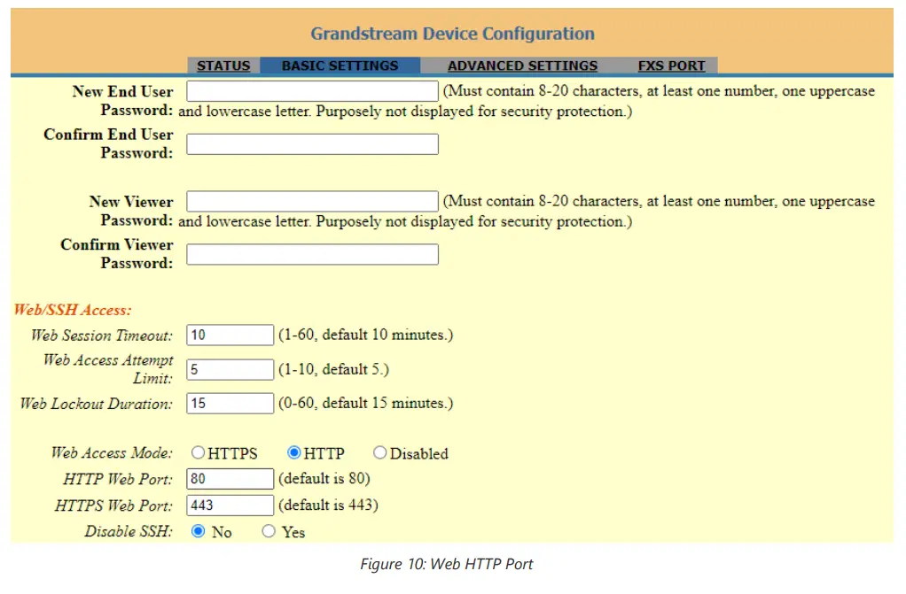 GRANDSTREAM HT802 Networking System - Web