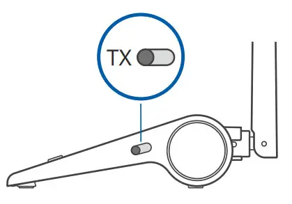 Wear Hear HearLink Plus BT5805A - Bypass position