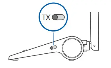 Wear Hear HearLink Plus BT5805A - TX position