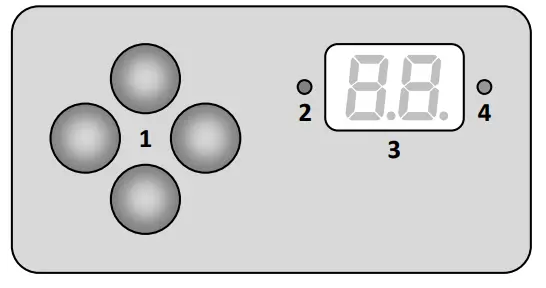 Pool PAPI004206 INTER5 Automatic Doser By ORP Control - ELECTRONICS UNIT