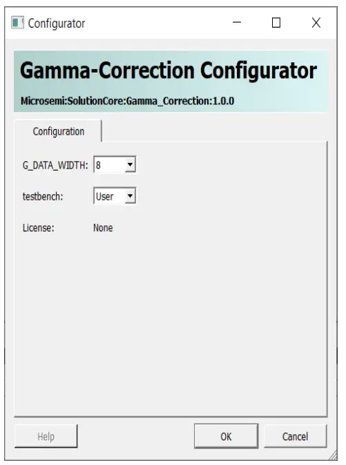 Microsemi UG0938 Gamma Correction - FIG 1
