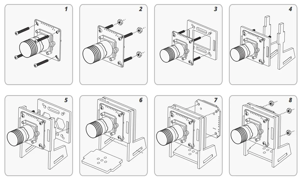 ArduCam B0333 Pi Ultra Low Light Camera - step