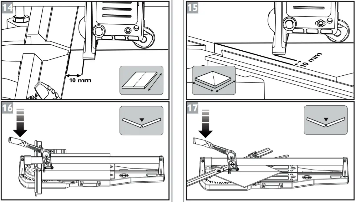 RUBI TP-75-T Manual Tile Cutter -14