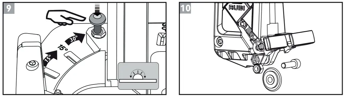 RUBI TP-75-T Manual Tile Cutter-9