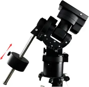 Installing counterweight