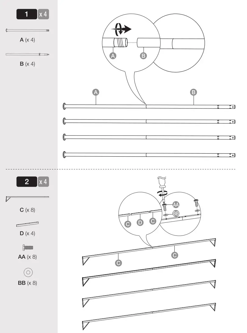 amazonbasics Outdoor Patio Garden Done Top Gazebo - Installation 1