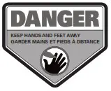 WORX WG761 Self Propelled Lawn Mower -- CPSC Danger