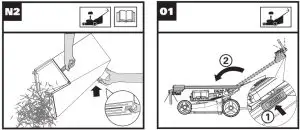 WORX WG761 Self Propelled Lawn Mower -- Lawn Mower fd
